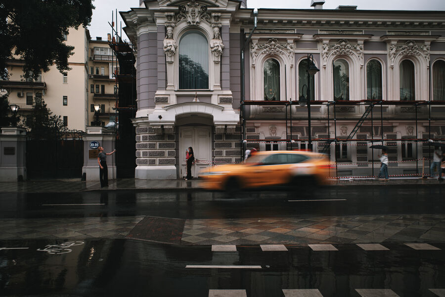 Rainy Moscow